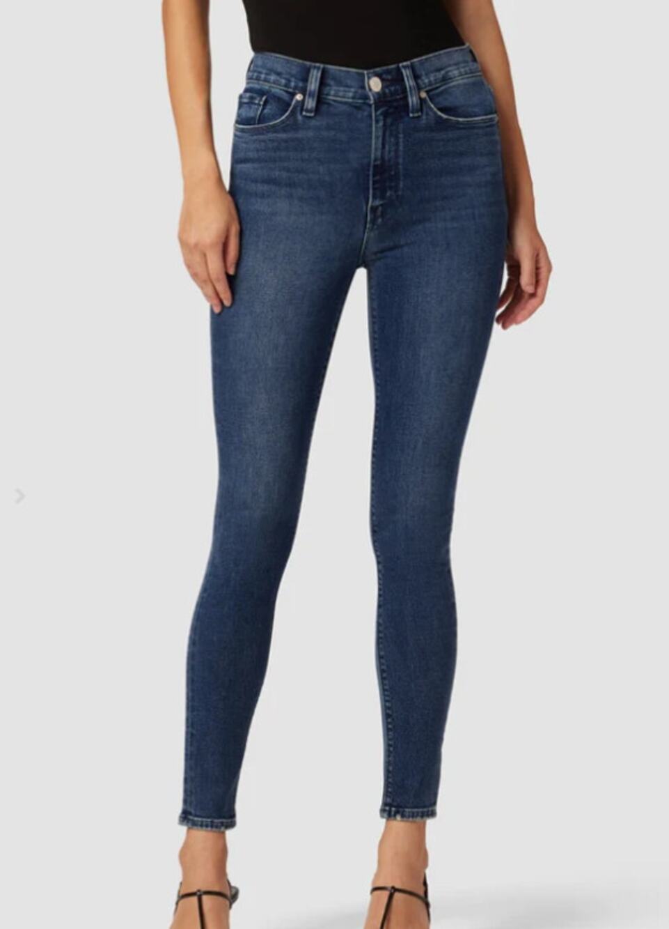 Hudson Jeans Barbara High Rise Super Skinny dark wash 24 Loyalty NWT
